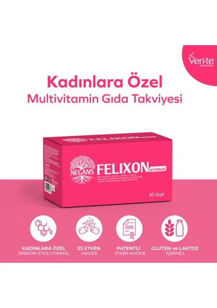 Felixon Woman Multivitamin Gıda Takviyesi