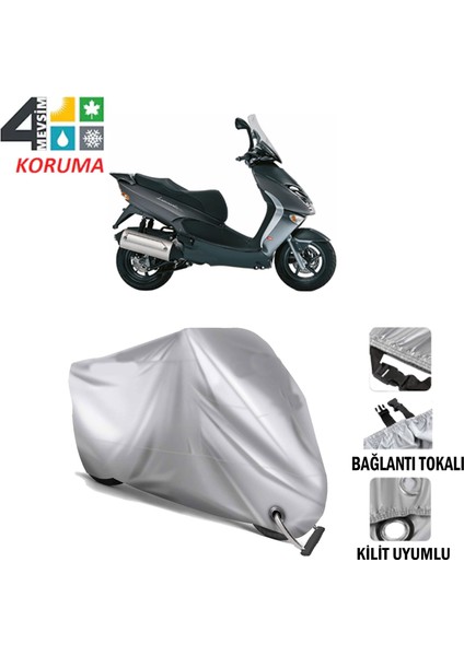 Aprilia Leonardo 150 Branda Motosiklet Brandası Bağlantı ve Kilit Uyumlu