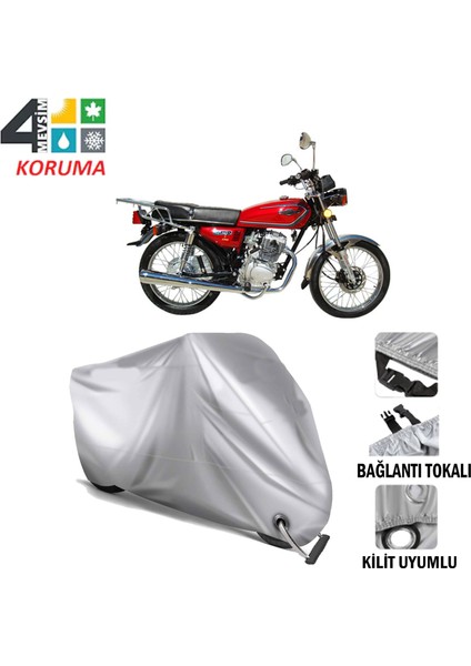 Motosan Tr 150 Branda Motosiklet Brandası Bağlantı ve Kilit Uyumlu