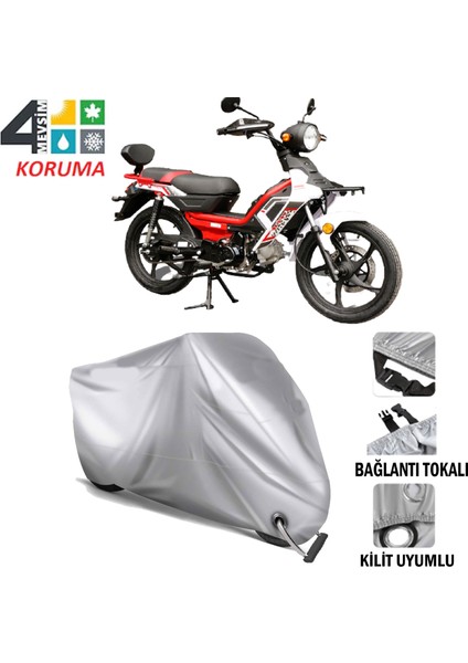 Altai Tank 50 Branda Motosiklet Brandası Bağlantı ve Kilit Uyumlu