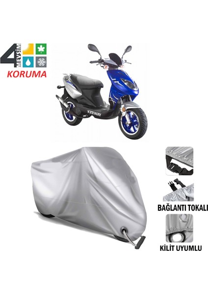 Keeway Focus 50 Branda Motosiklet Brandası Bağlantı ve Kilit Uyumlu