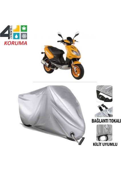 Keeway Focus 125 Branda Motosiklet Brandası Bağlantı ve Kilit Uyumlu