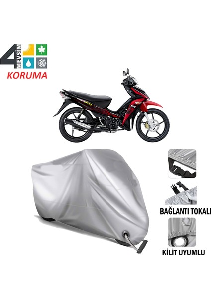 Tvs Neo X3I Branda Motosiklet Brandası Bağlantı ve Kilit Uyumlu