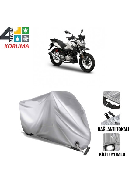 Motoran Spada Anton 150 Branda Motosiklet Brandası Bağlantı ve Kilit Uyumlu