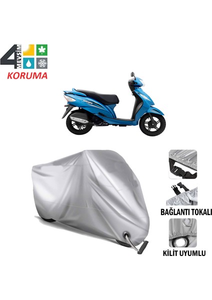 Tvs Wego Branda Motosiklet Brandası Bağlantı ve Kilit Uyumlu