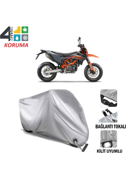Ktm 690 Supermoto R Branda Motosiklet Brandası Bağlantı ve Kilit Uyumlu
