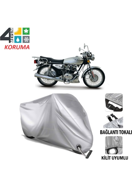 Kuba Filinta 100 Branda Motosiklet Brandası Bağlantı ve Kilit Uyumlu