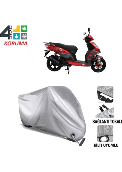 Mondial 150 Mash Motosiklet Branda Bağlantı ve Kilit Uyumlu