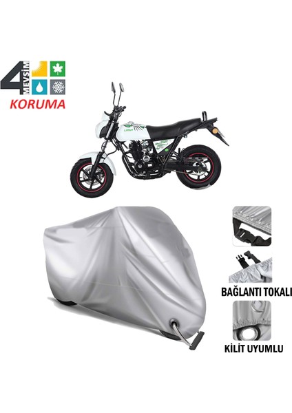 Lifan LF100-C Branda Motosiklet Brandası Bağlantı ve Kilit Uyumlu