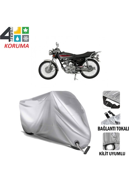 Mondial 100 Masti x Branda Motosiklet Brandası Bağlantı ve Kilit Uyumlu