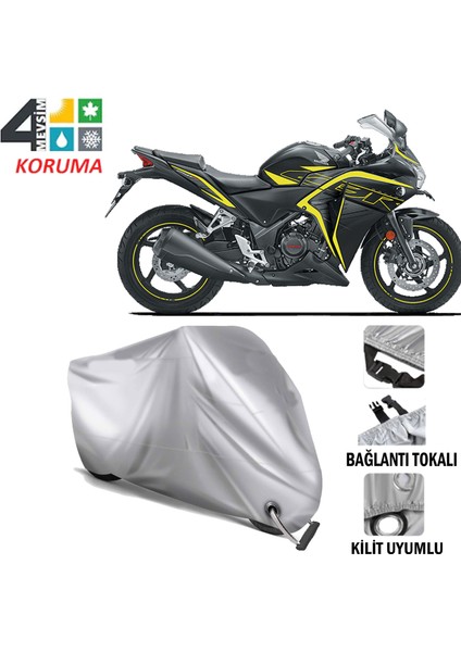 Honda Cbr 250R Branda Motosiklet Brandası Bağlantı ve Kilit Uyumlu