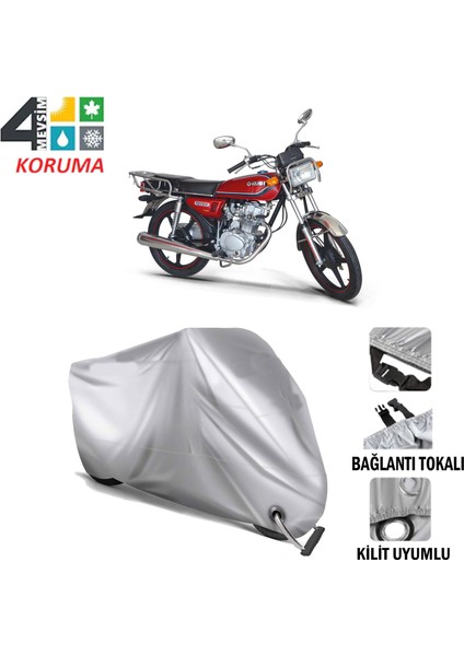 Kuba CG150 Branda Motosiklet Brandası Bağlantı ve Kilit Uyumlu
