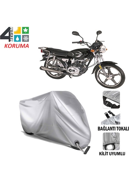 Bisan Toprak WRC100 Branda Motosiklet Brandası Bağlantı ve Kilit Uyumlu