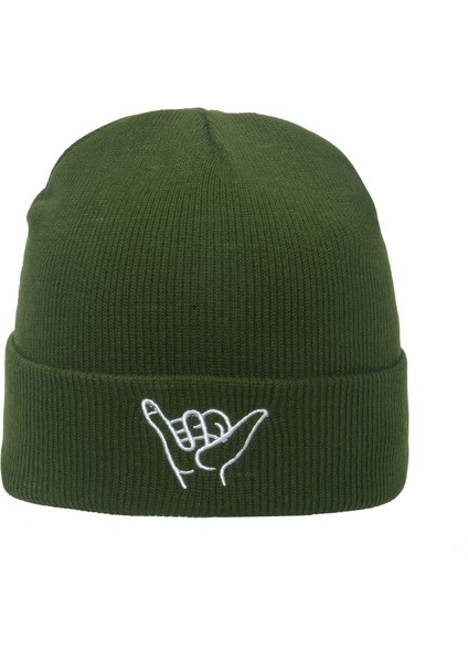 Sonbahar ve Kış Soğuk Şapka Hang Loose Finger Nakış Yün Şapka 666 Jest Kadın ve Erkek (Yurt Dışından)