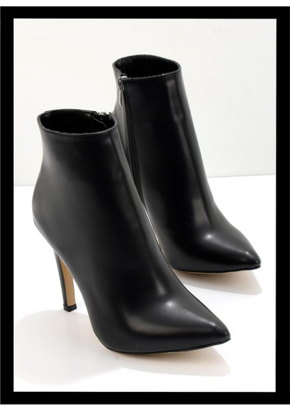 Siyah Kadın Bot & Bootie K02674030109
