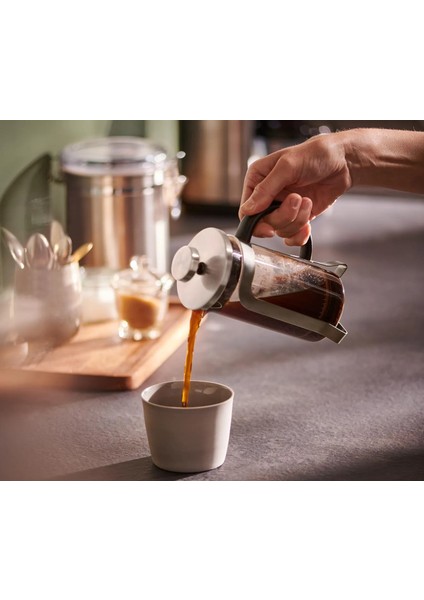 French Press 300 Ml, Gümüş