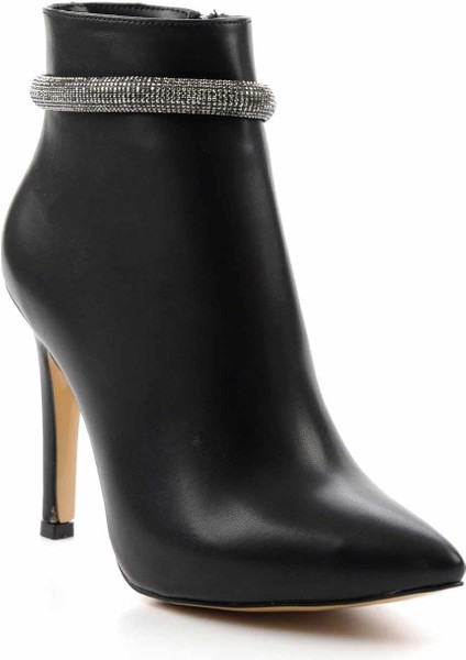 Siyah Platin Kadın Bot & Bootie K02674030409 modelleri