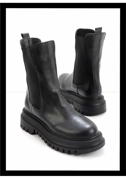 Siyah Kadın Bot & Bootie K02718131409