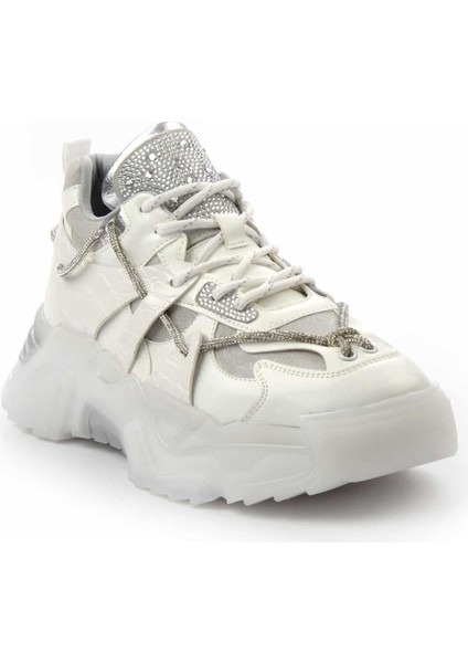Beyaz Kadın Sneaker K01406268509 modelleri