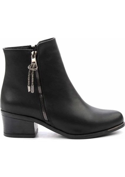 Siyah Kadın Bot & Bootie K02425265009