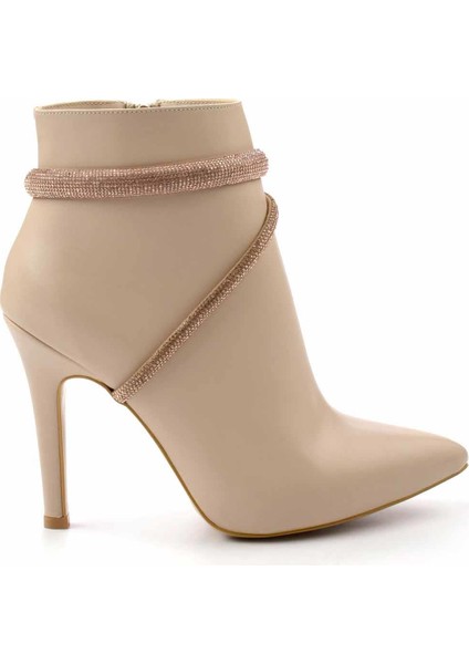 Bej Kadın Bot & Bootie K02674030209