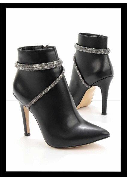 Siyah Kadın Bot & Bootie K02674030209