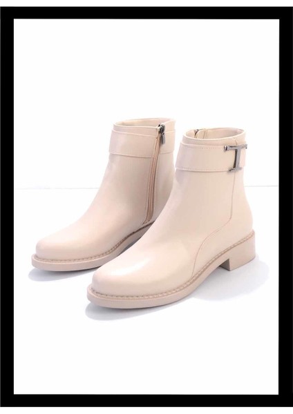 Bej Kadın Bot & Bootie K02156049909