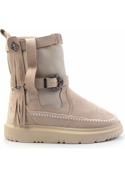 Bej Süet Kadın Bot & Bootie K02991031502 fiyatları