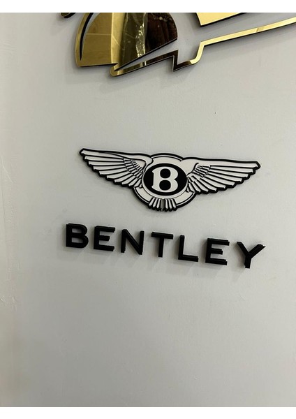 Bentley Logo 3D Duvar Dekoru