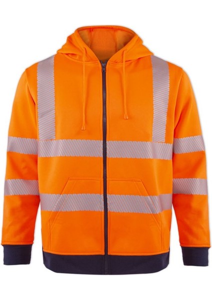 Olympus Contrast Safety Full Zıp Hooded Sweatshırt fiyatları