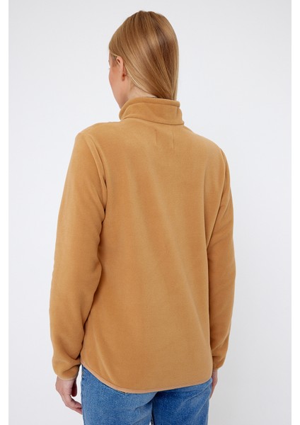 Yarım Fermuarlı Dik Yaka Polar Sweatshirt RD24KE057000 indirimleri