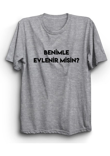 Benimle Evlenir Misin? Evlilik Teklifi Tişört