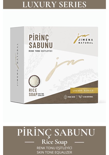 - Pirinç Sabunu 150 gr - Rice Soap 150GR