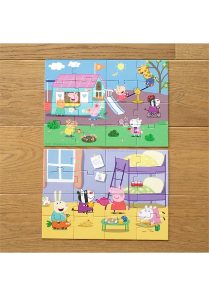 Peppa’s Friends: Çift Taraflı 8 + 2 Puzzle