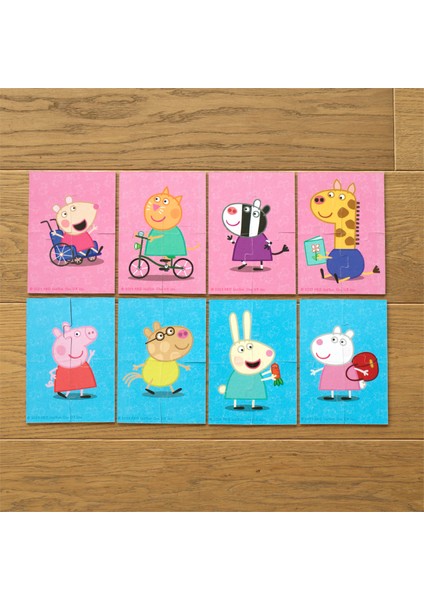 Peppa’s Friends: Çift Taraflı 8 + 2 Puzzle