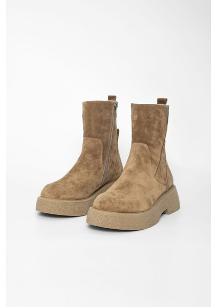 Kadın Vizon Süet Deri Casual Bot 33 6104 Bn Bot SK23/24 fiyatları