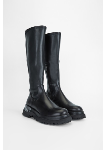 Kadın Siyah Hakiki Deri Çizme 33 7809 Bn Czm SK23/24 fiyatları