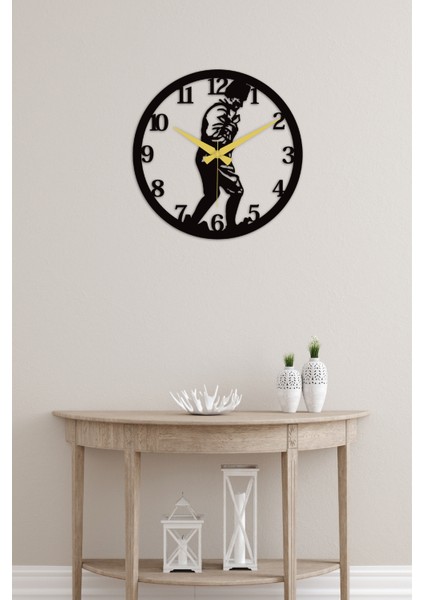 Gowpenart Atatürk Kocatepe Metal Siyah Metal Duvar Saati - Ev & Ofis Saati - Hediyelik Saat - 50 x 50 cm fiyatları