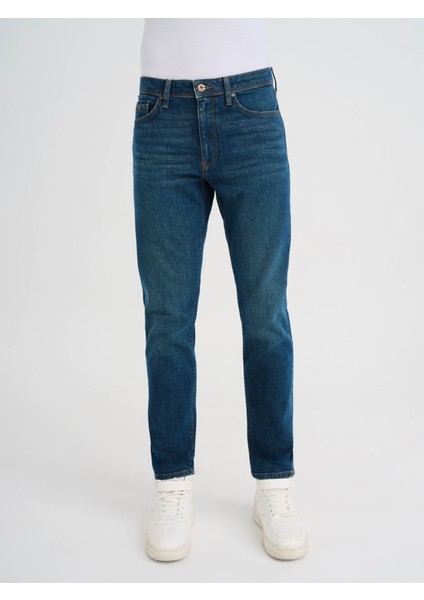 Erkek Jean Pantolon Mavi LF2034665 Enzo Green Wash M fiyatları