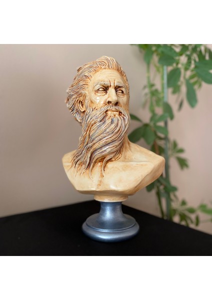 Poseidon Antik Büst Heykel