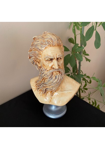 Poseidon Antik Büst Heykel modelleri