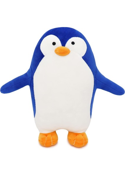 Anime Penguen Peluş, 10 Inç, Mavi Penguen Doldurulmuş Hayvan, Küçük Anime Bebek Squishy Yastık Cosplay Ürün Sahne, Çocuklar Için Hediye (Yurt Dışından)