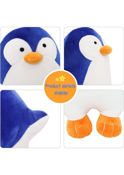 Anime Penguen Peluş, 10 Inç, Mavi Penguen Doldurulmuş Hayvan, Küçük Anime Bebek Squishy Yastık Cosplay Ürün Sahne, Çocuklar Için Hediye (Yurt Dışından) fırsatları