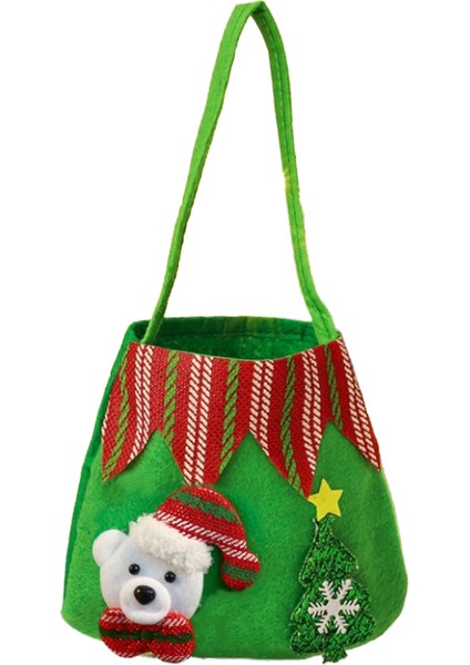 26CM Noel Kardan Adam Peluş Hediye Çantası (Yurt Dışından)