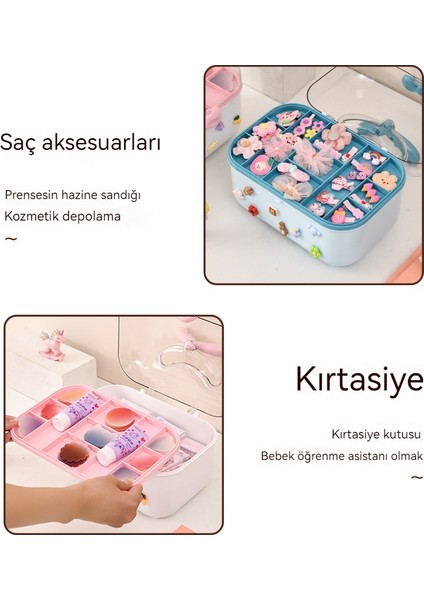 Çocuklar Karikatür Takı Masaüstü Bitirme Saklama Kutusu (Yurt Dışından)