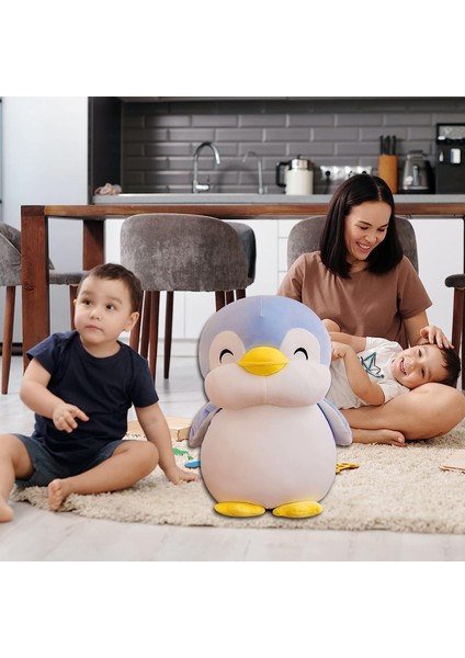 Peluşlar Penguen Dolması Hayvan Oyuncaklar, Yumuşak Penguen Şeyler Peluş Bebek Hediye Çocuklar Için Kız Erkek Kız Arkadaşı Sevgililer Günü Hediyeleri Atmak Yastık (Mavi, 9.8IN/25CM) (Yurt Dışından) modelleri