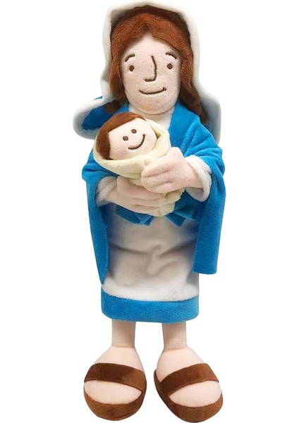 Isa Peluş Bebek Arkadaşım Hıristiyan Oyuncaklar Anne Meryem Tutan Bebek Dolması Isa Hediye 13 Inç Mesih Dini Kurtarıcı Şekil Oyuncaklar Erkekler Kızlar Için Noel Süsleri (Yurt Dışından) fırsatları
