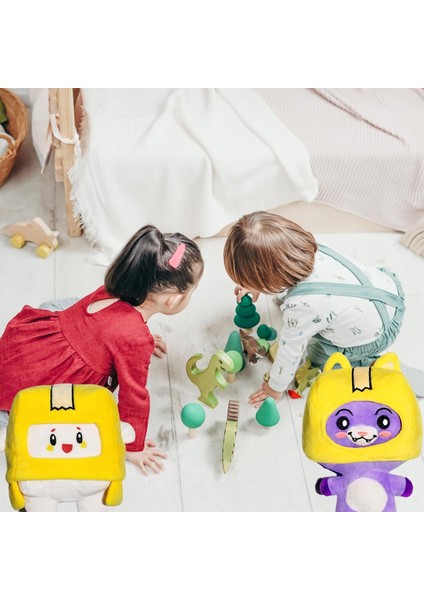 Foxy ve Boxy Peluş Oyuncaklar - Lanky Plushie 2 Adet Oyuncaklar Noel Doğum Günü Için En Iyi Hediye (Foxy+Boxy) (Yurt Dışından) modelleri