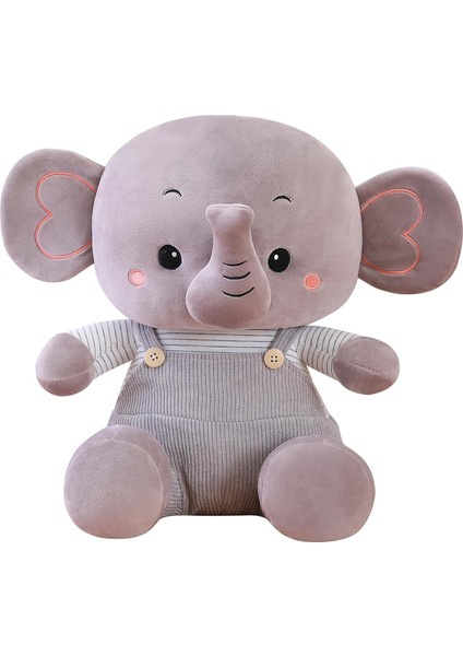 Oyuncaklar Peluş Yastıklar Dolması Fil Sevimli Oyuncak Hediye Tatlı Güzel Fil Peluş Atmak Yastık 23 cm (Yurt Dışından)