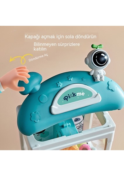 Çocuk Mini Küçük Ev Elektrikli Ses ve Işık Klipsi Bebek Makinesi Oyuncak (Yurt Dışından)